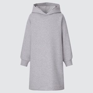 Uniqlo Girls Sweatshirt Dress with Hoodie